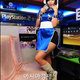 Illustration for article titled South Korean Chun-Li Exercising, Stalked By Creepy Dude